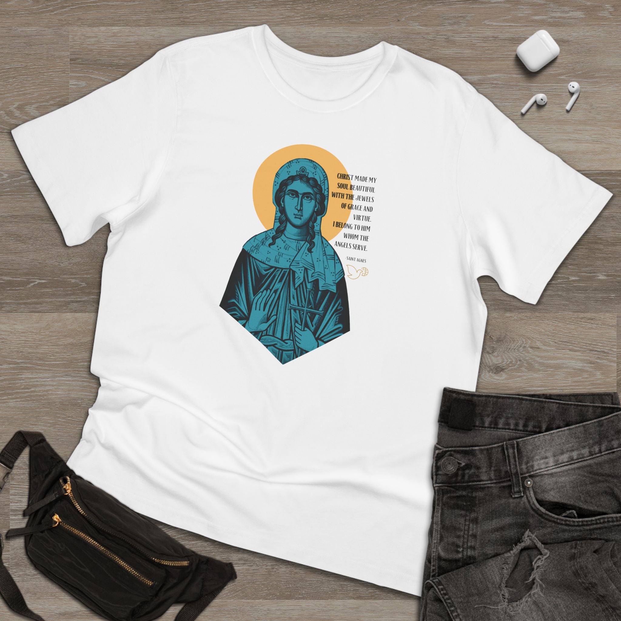 Saint Agnes of Rome Unisex T-shirt