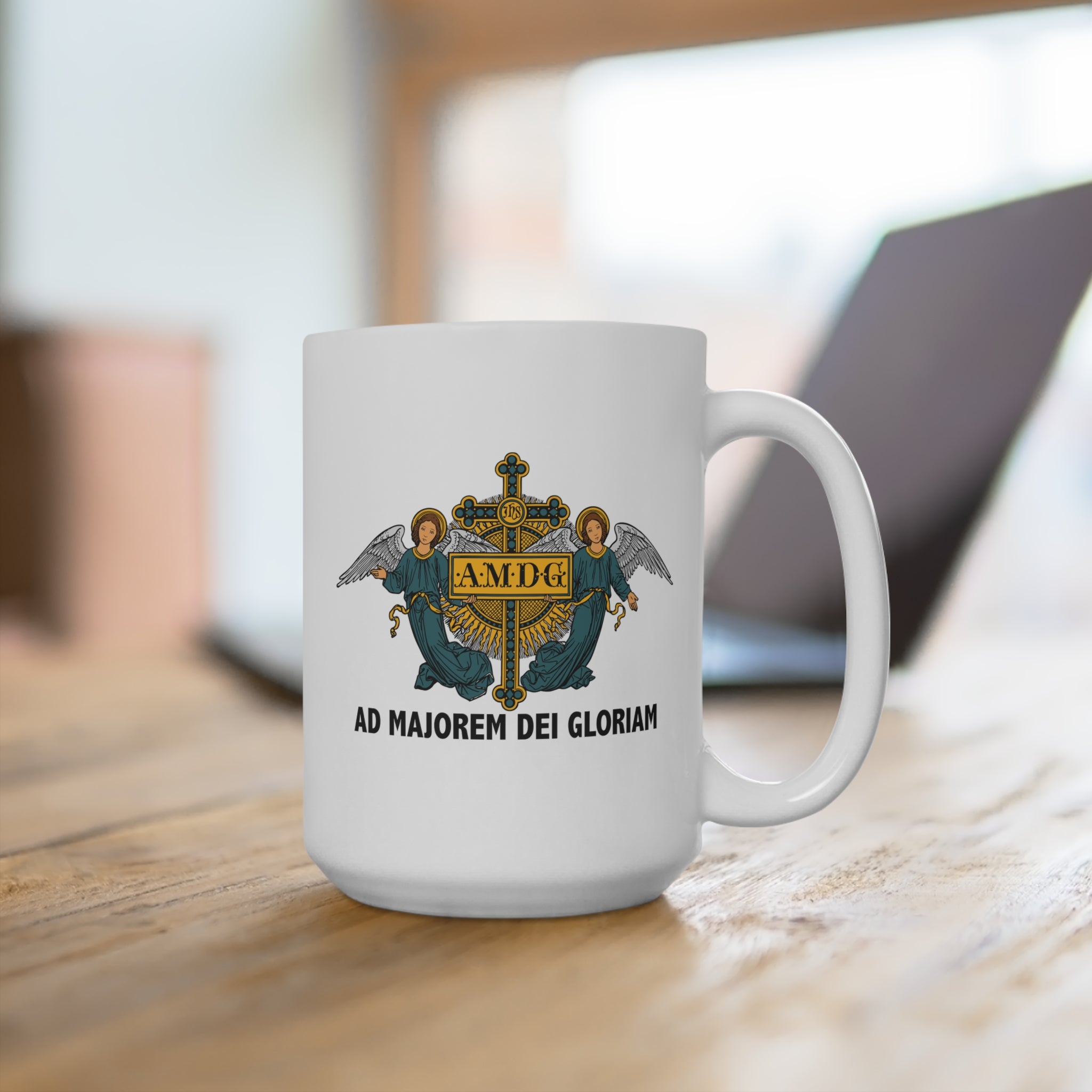 AMDG Coffee Mug 15oz