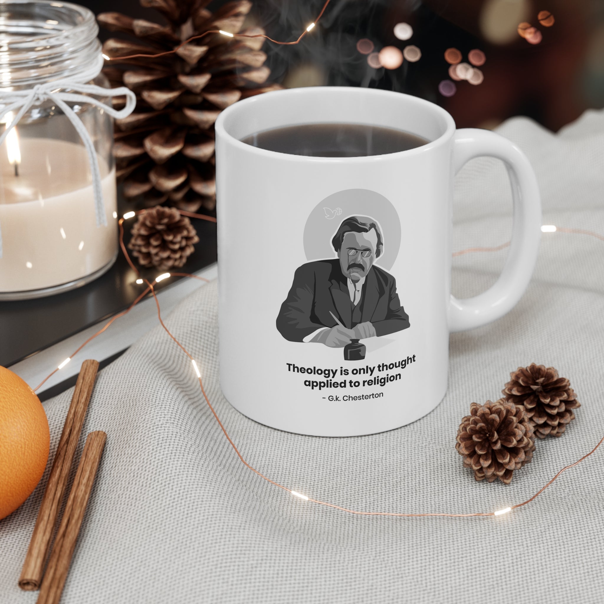 GK Chesterton Coffee Mug