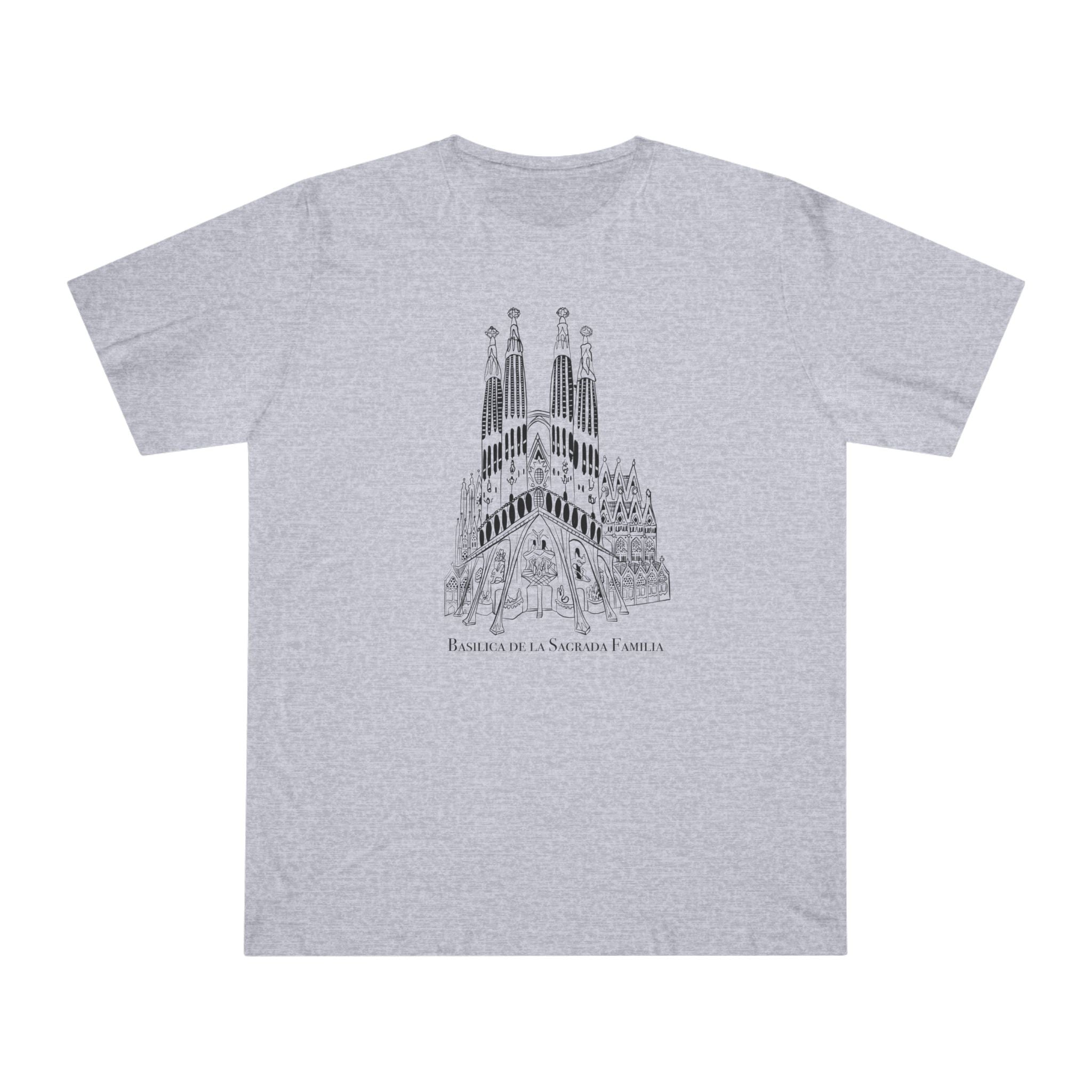 Basilica De La Sagrada Familia Unisex T-Shirt