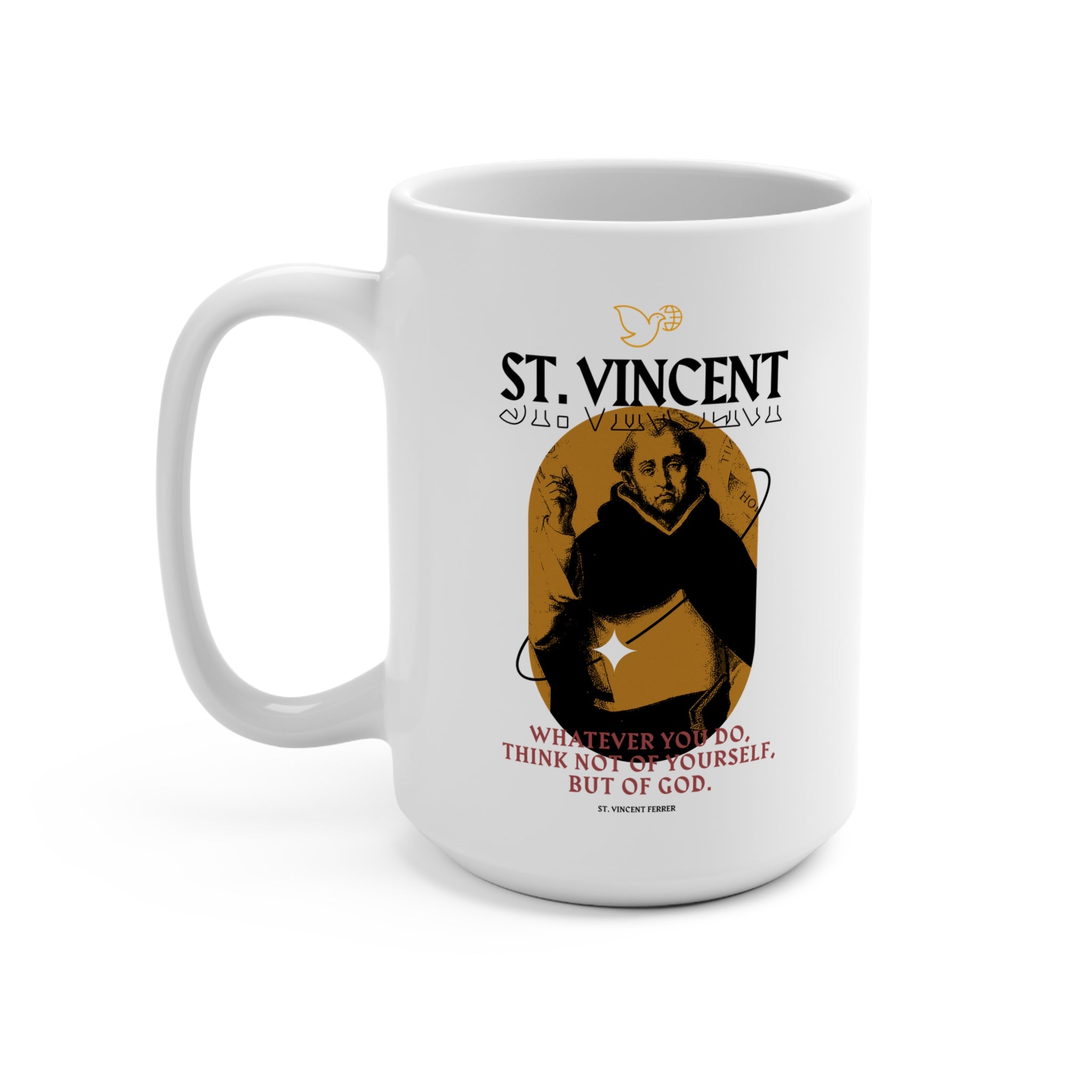 St. Vincent Ferrer Coffee Mug 15oz