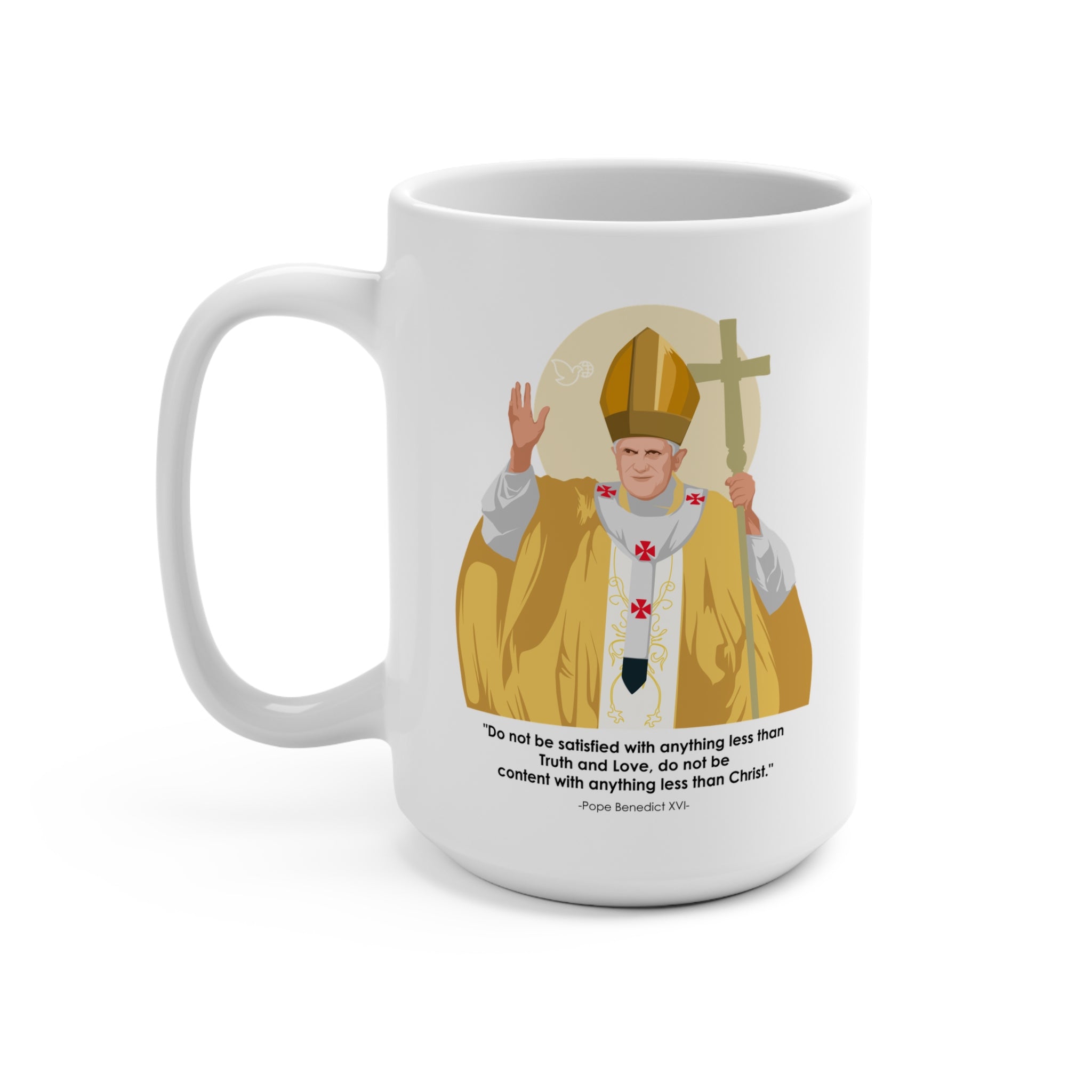 Pope Benedict XVI Coffee Mug 15oz