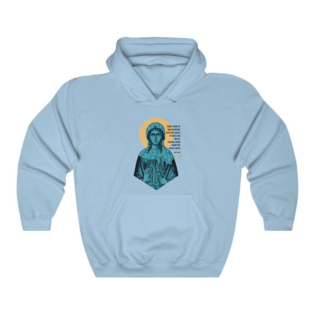 Saint Agnes of Rome Unisex Hoodie