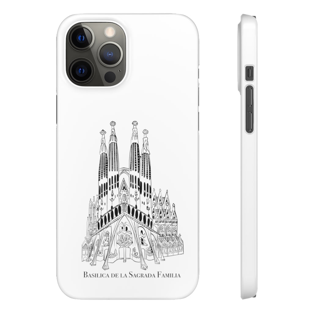 Basilica De La Sagrada Familia Phone Case