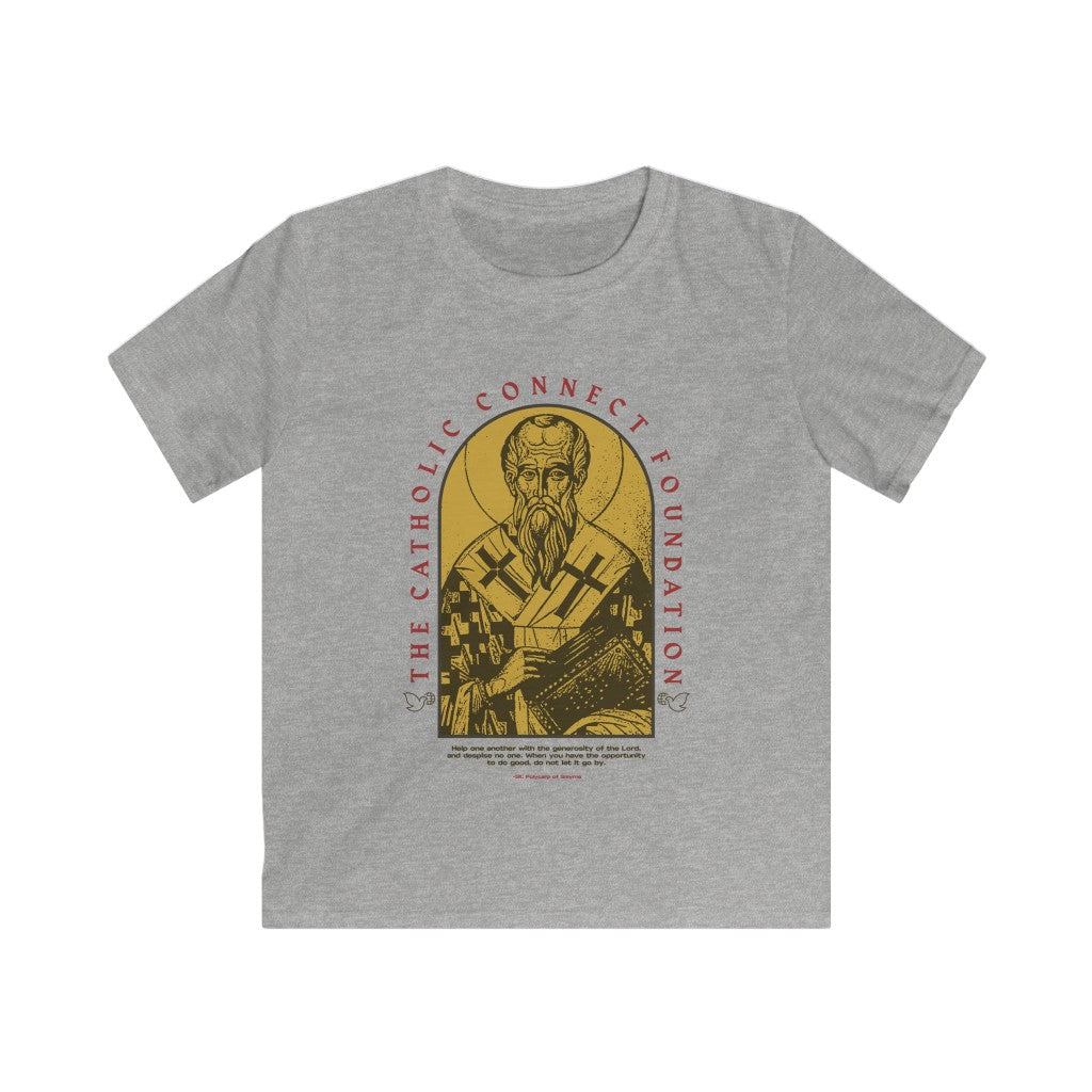 Saint Polycarp of Smyrna Kids T-Shirt