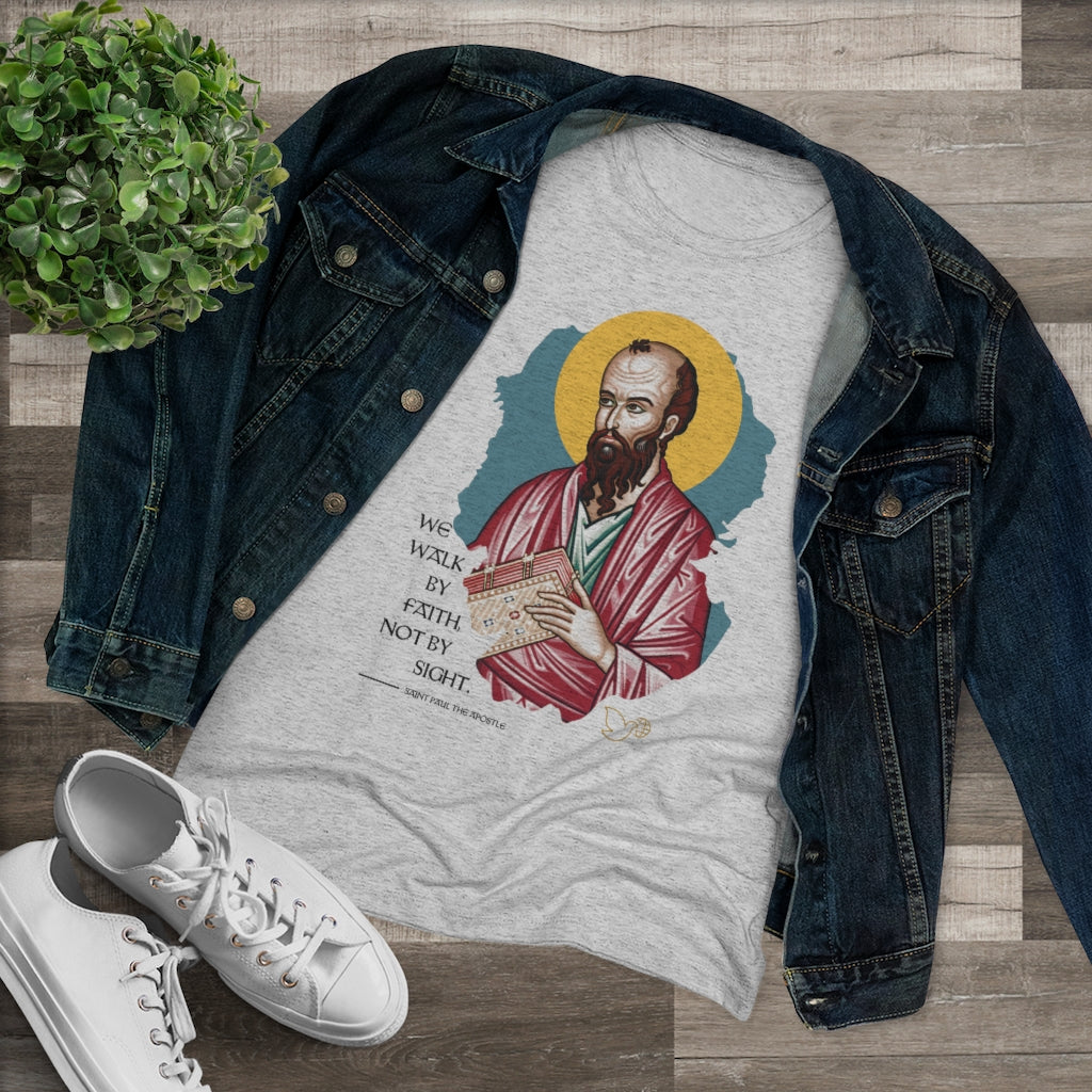 Women's Saint Paul the Apostle Premium T-shirt