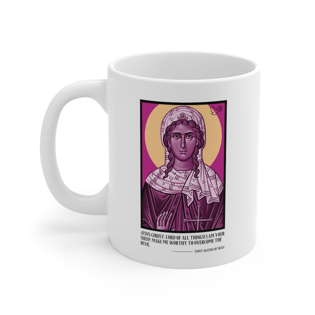 Saint Agatha Coffee Mug