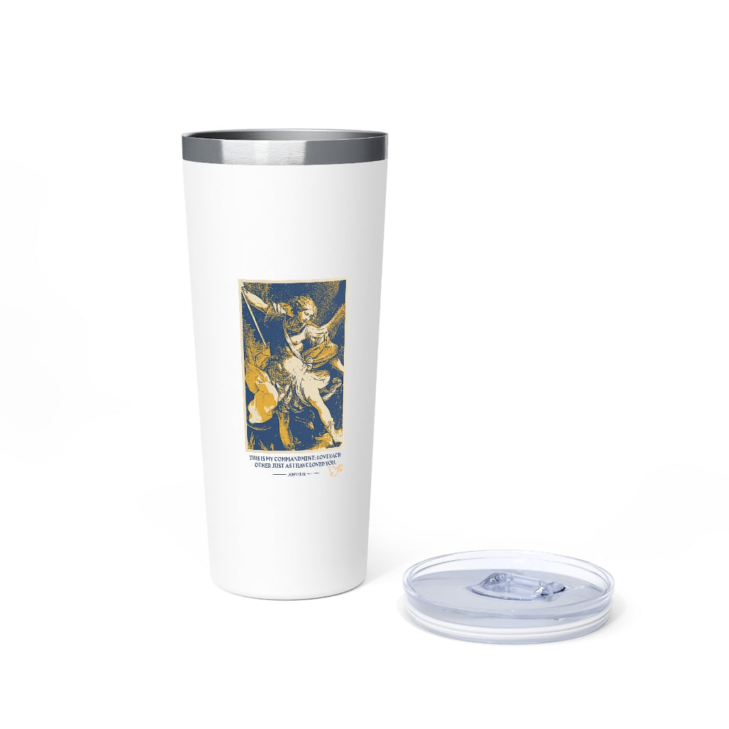 St. Michael the Archangel Copper Vacuum Insulated Tumbler