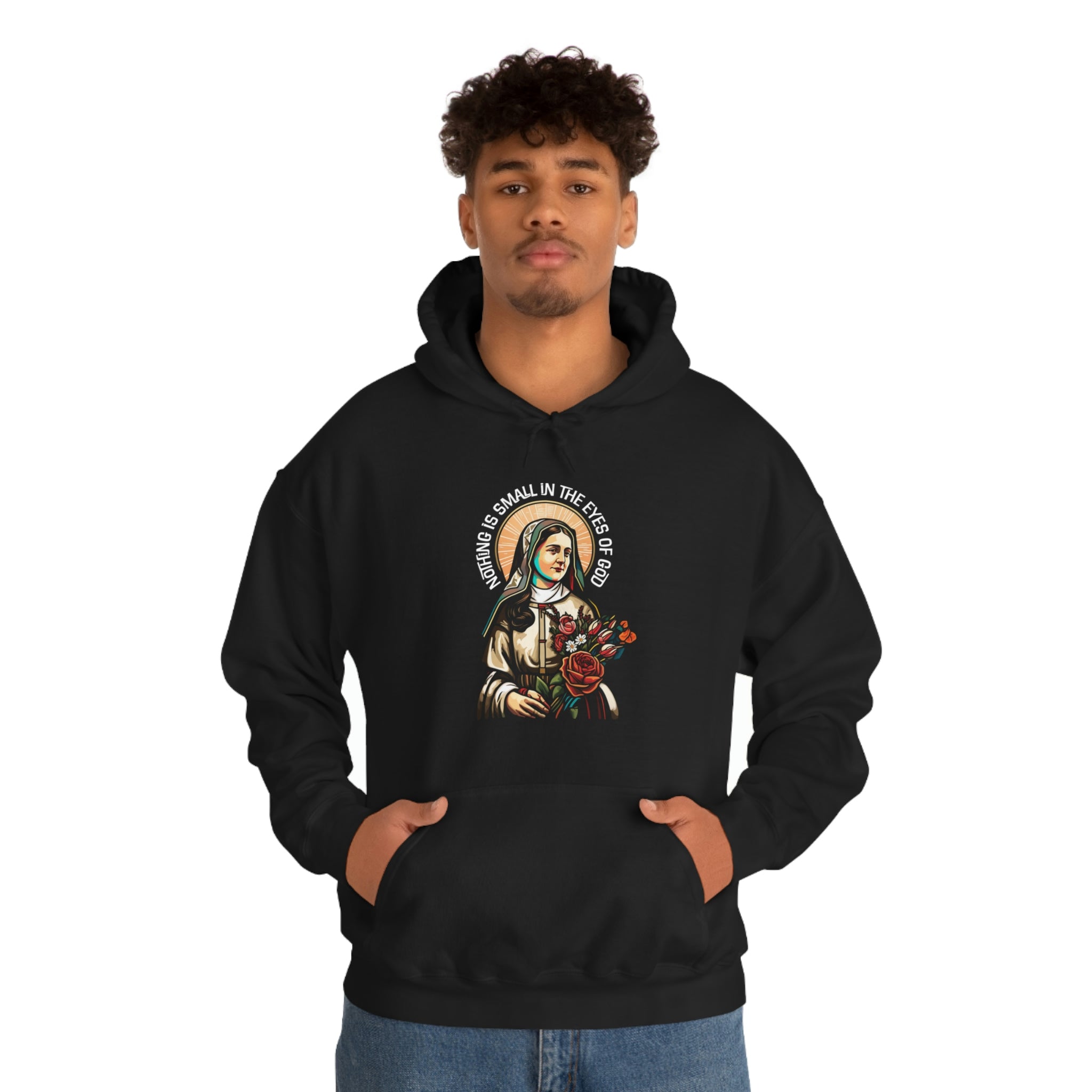 Nothing Is Small Is The Eyes Of God Unisex Hoodie