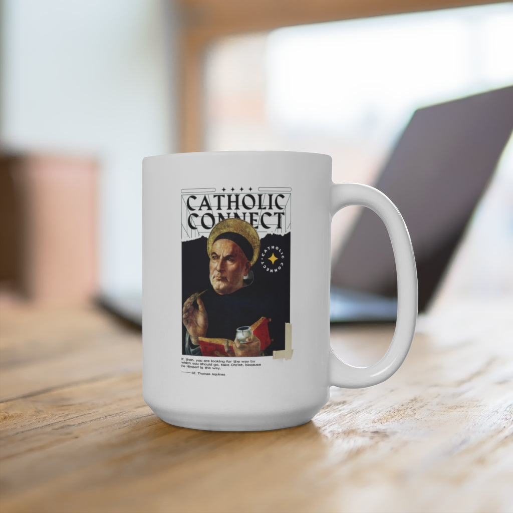 Saint Thomas Aquinas Coffee Mug 15oz