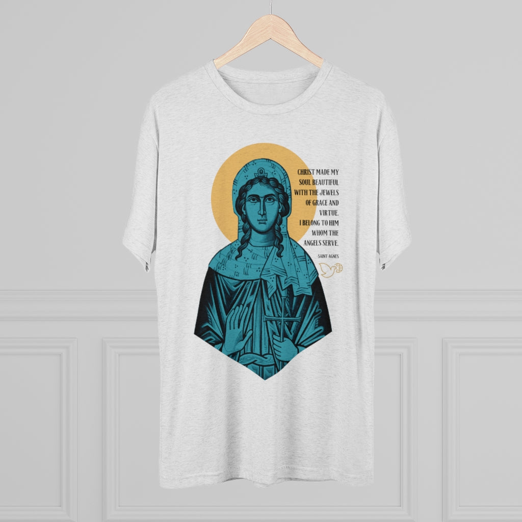 Men's Saint Agnes of Rome Premium T-shirt