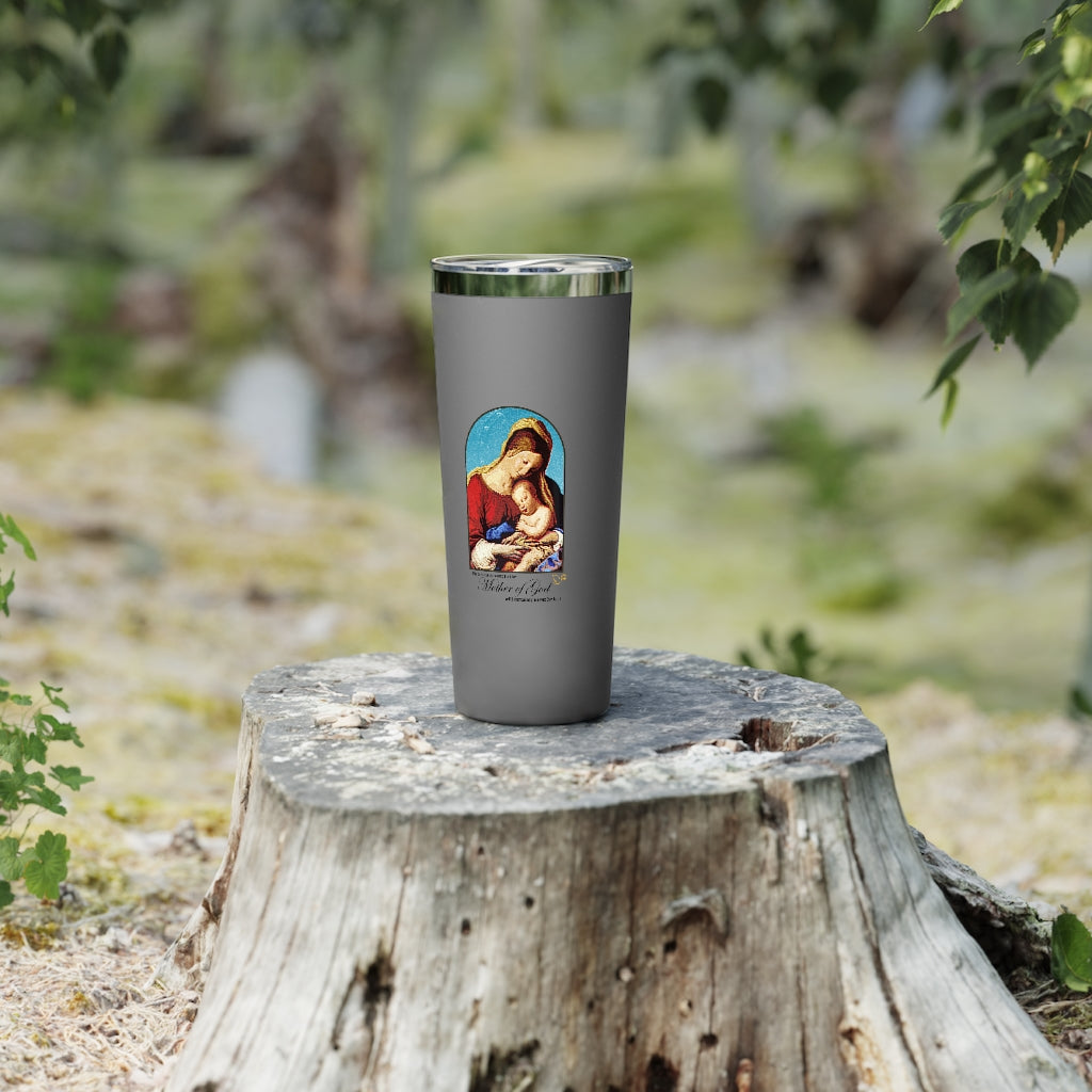 Mary, Mother of God Copper Vacuum Insulated Tumbler