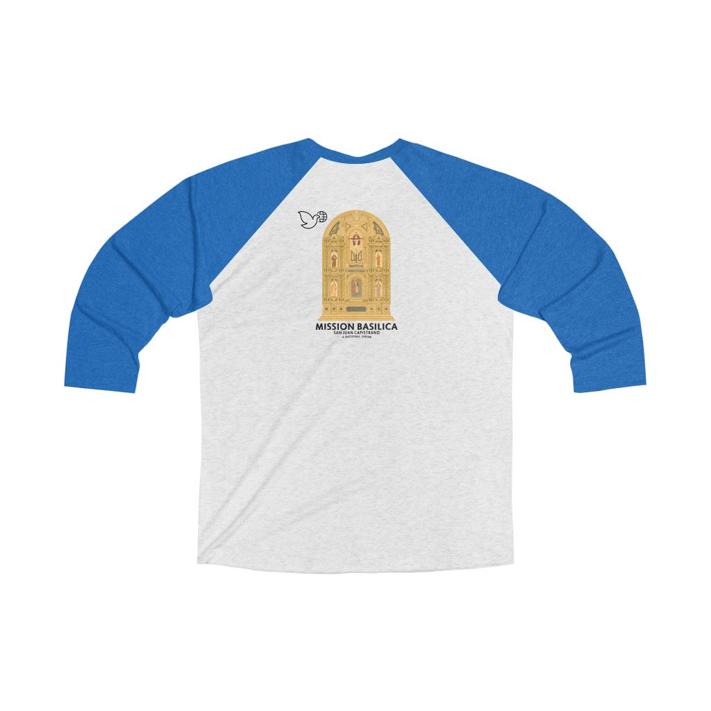 Mission Basilica Unisex Baseball Shirt