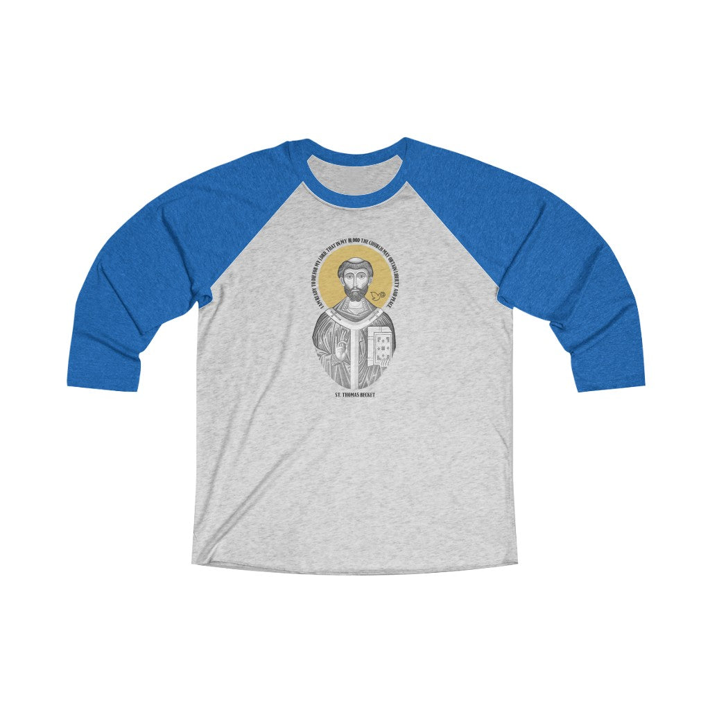 Saint Thomas Becket Unisex Baseball Shirt