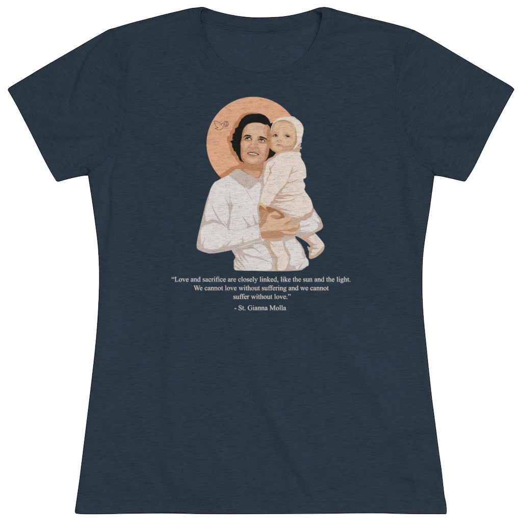 Women's St. Gianna Beretta Molla Premium T-Shirt