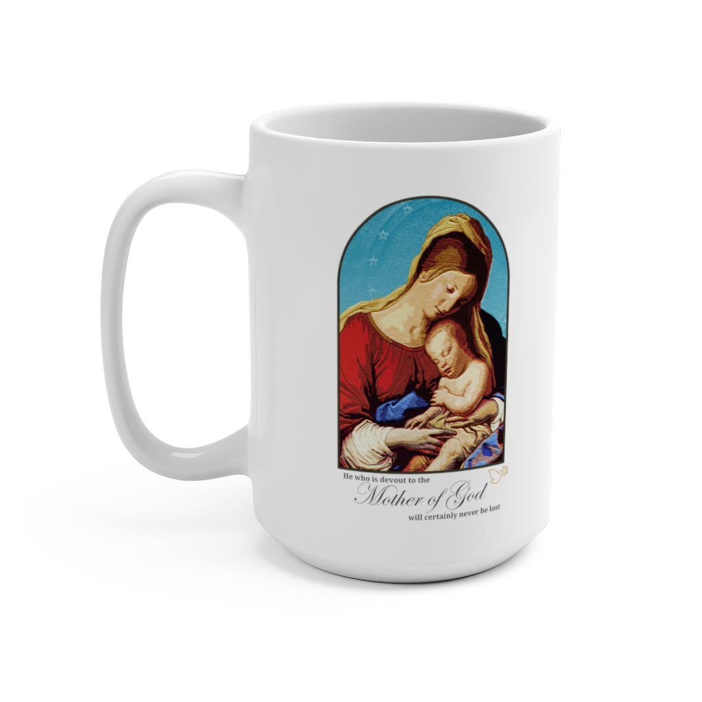 Mary, Mother of God Coffee Mug 15oz