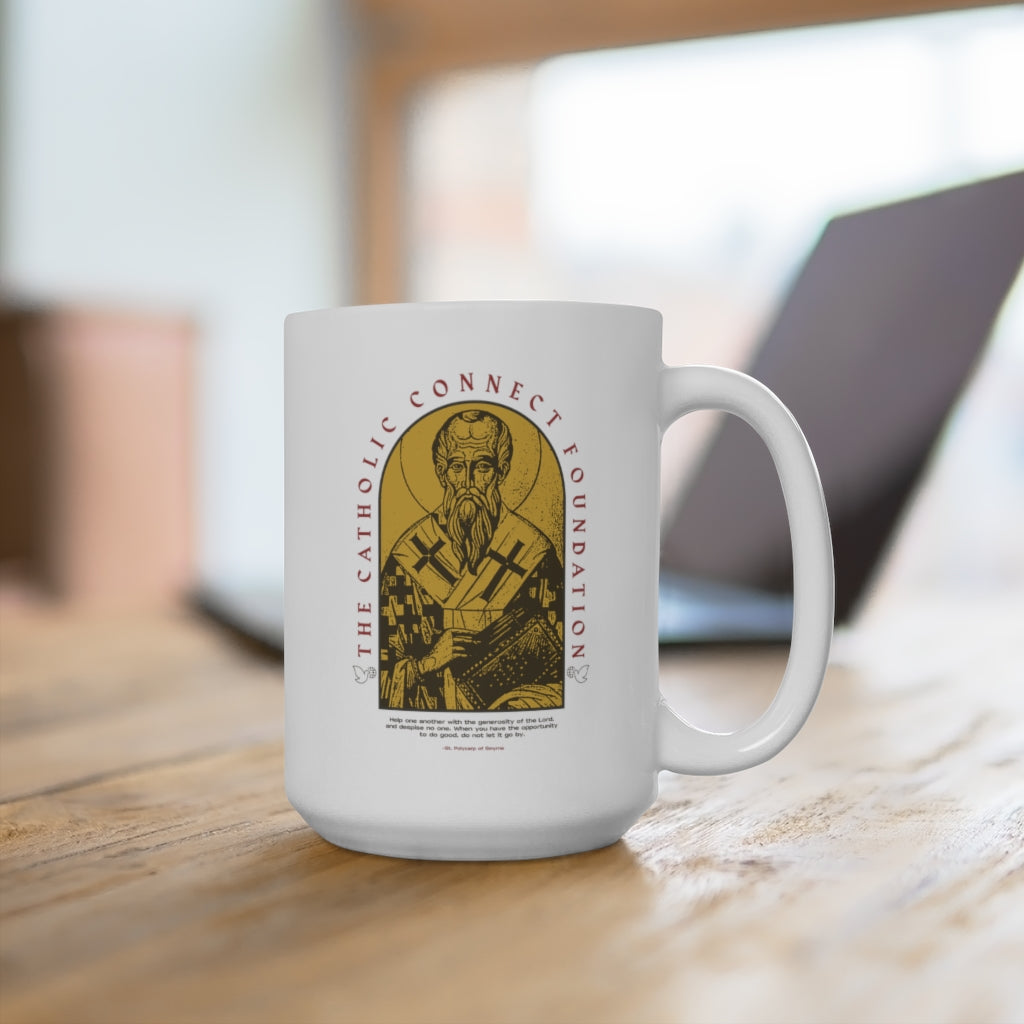 Saint Polycarp of Smyrna Coffee Mug 15oz
