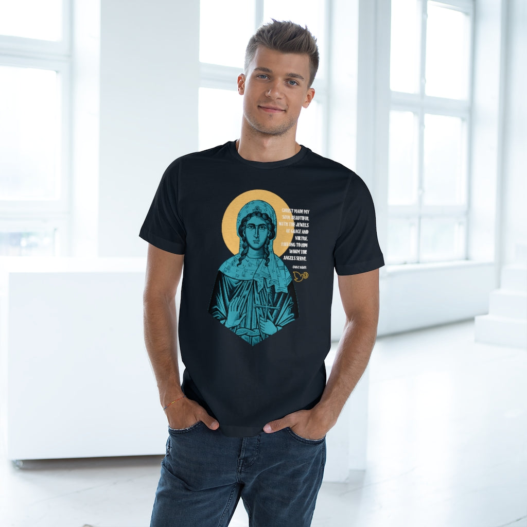 Saint Agnes of Rome Unisex T-shirt