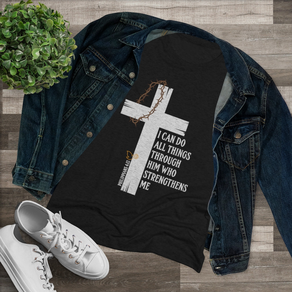 Women's The Holy Cross Premium T-shirt