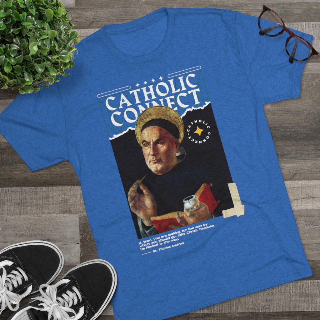 Men's Saint Thomas Aquinas Premium T-shirt