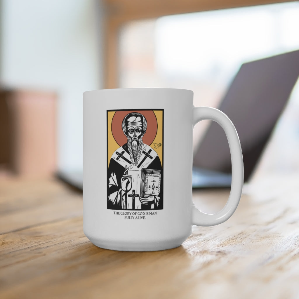 St. Irenaeus Coffee Mug 15oz