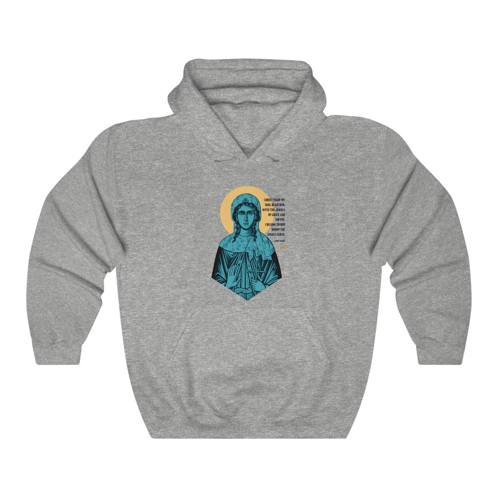 Saint Agnes of Rome Unisex Hoodie