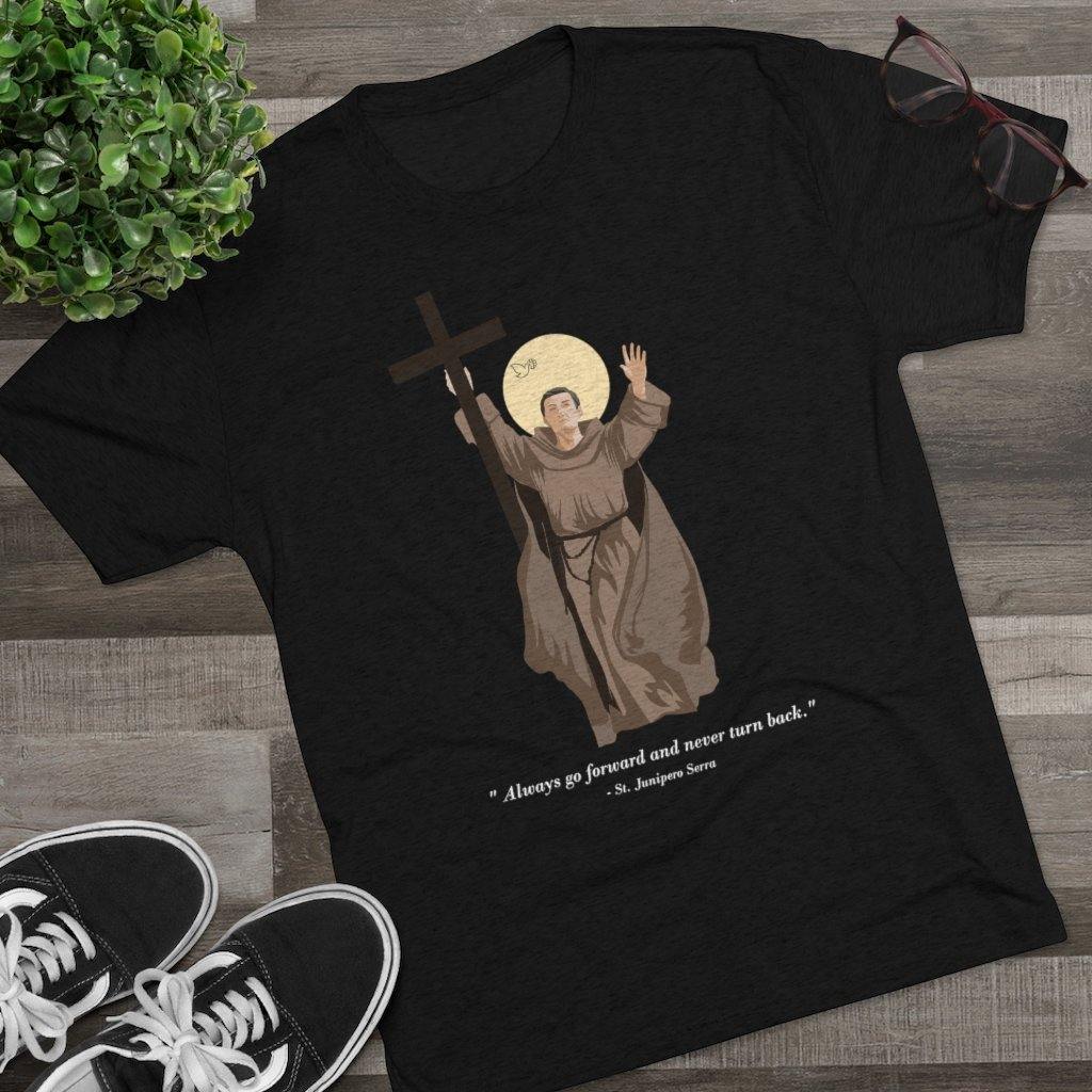 Men's Saint Junipero Serra Premium T-Shirt - CatholicConnect.shop