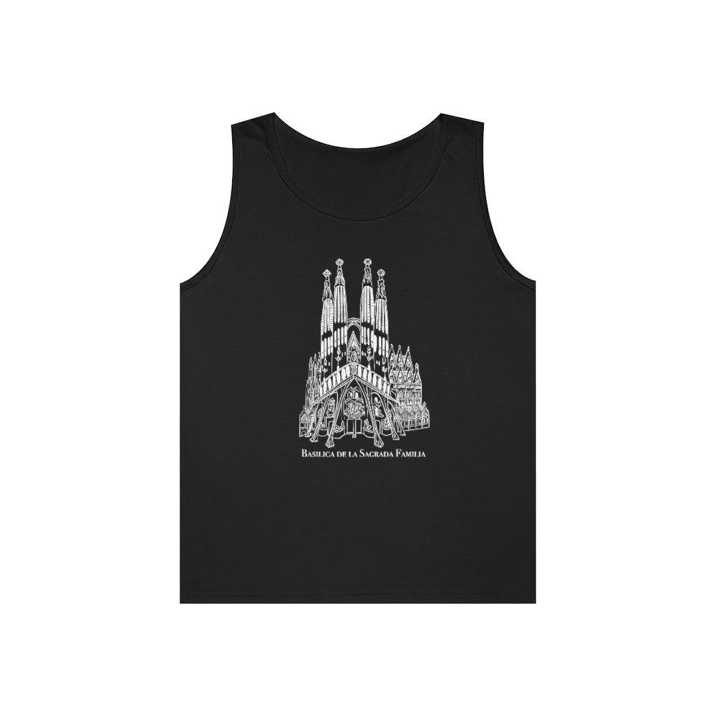 Men's Basílica de la Sagrada Família Premium Tank Top