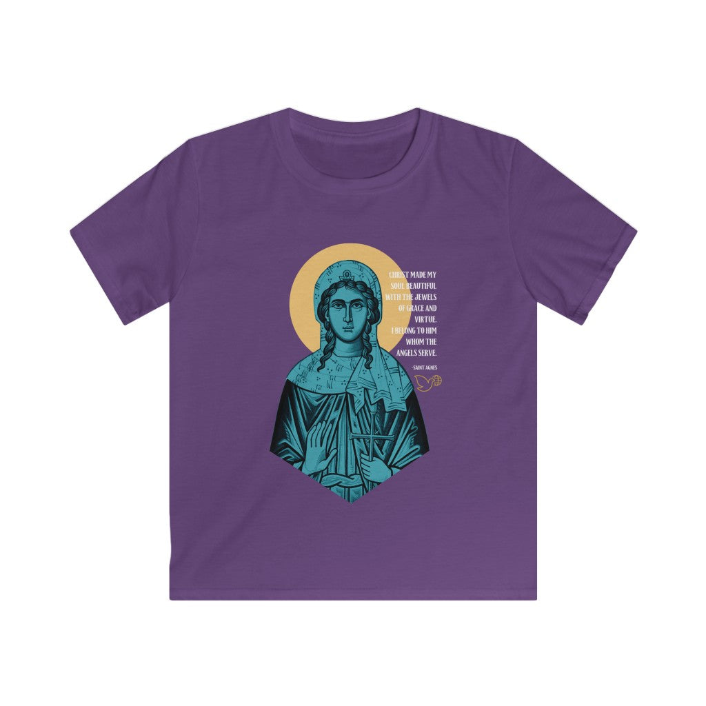 Saint Agnes of Rome Kids T-shirt