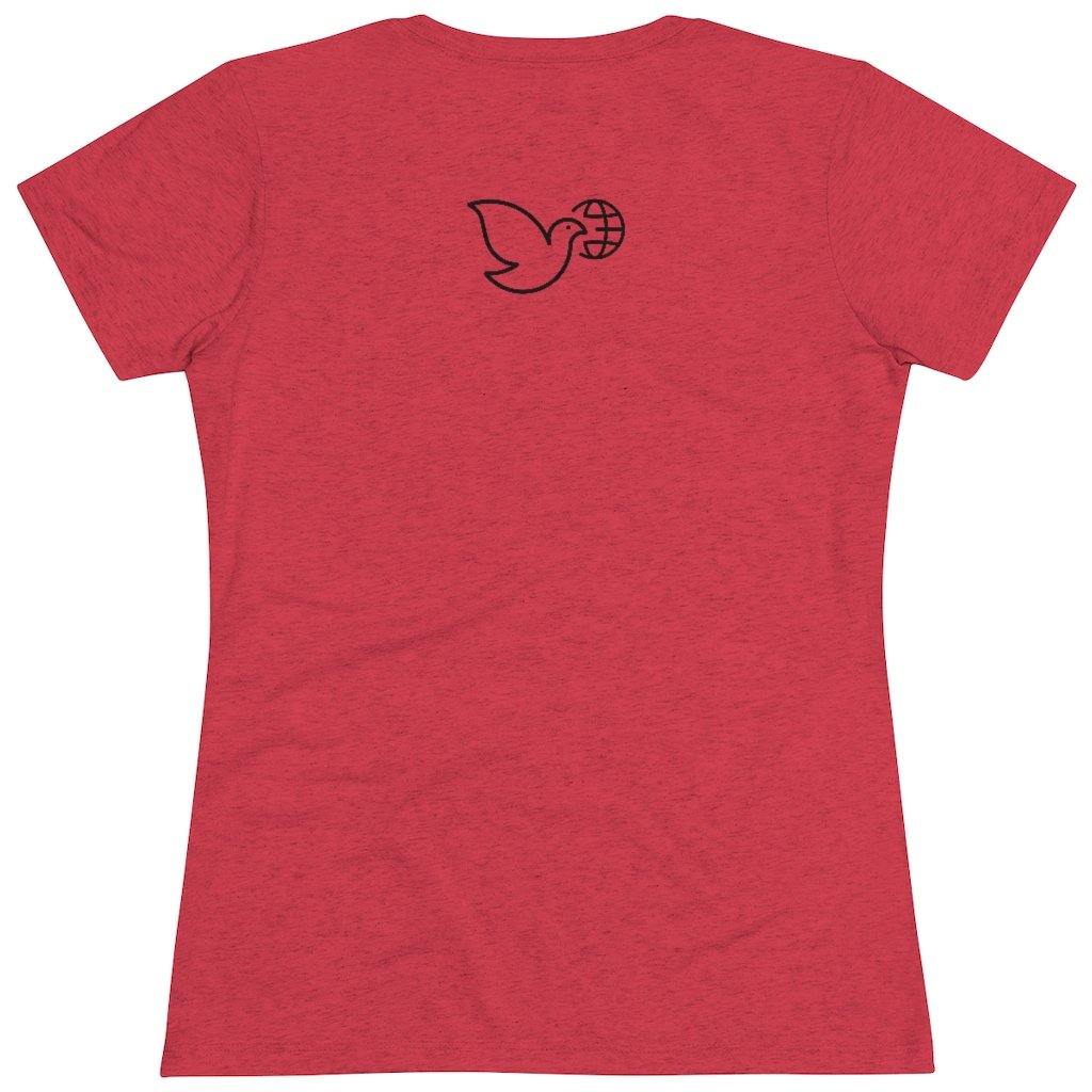 Women's Triblend Tee - CatholicConnect.shop