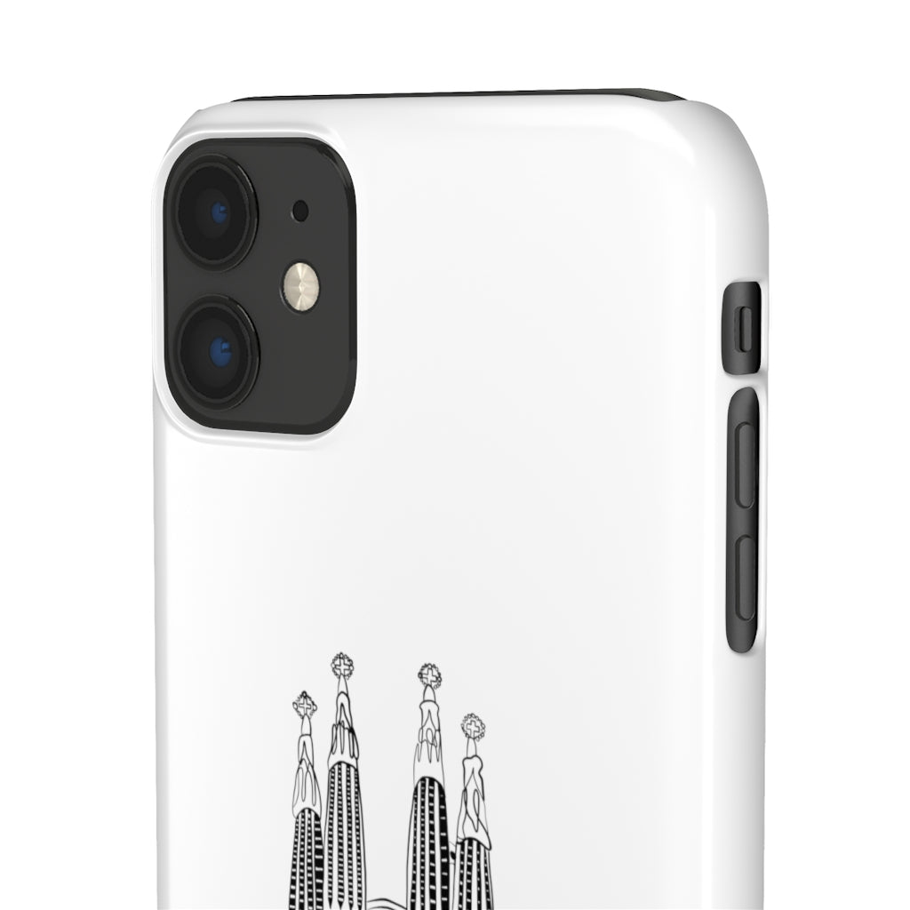 Basilica De La Sagrada Familia Phone Case