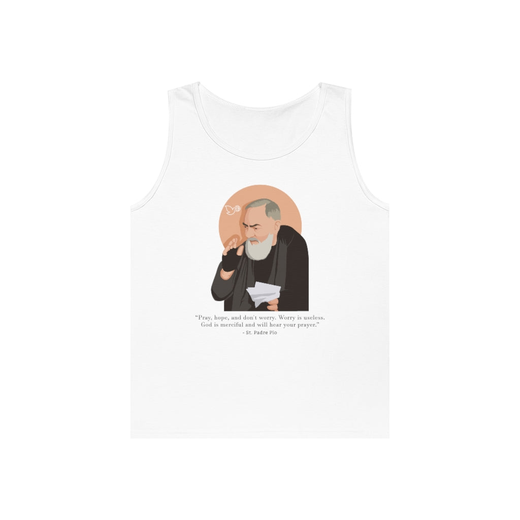 Men's Saint Padre Pio Tank Top