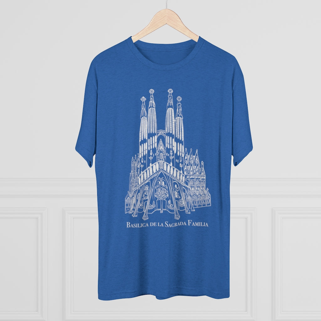 Men's Basilica De La Sagrada Familia Premium T-Shirt