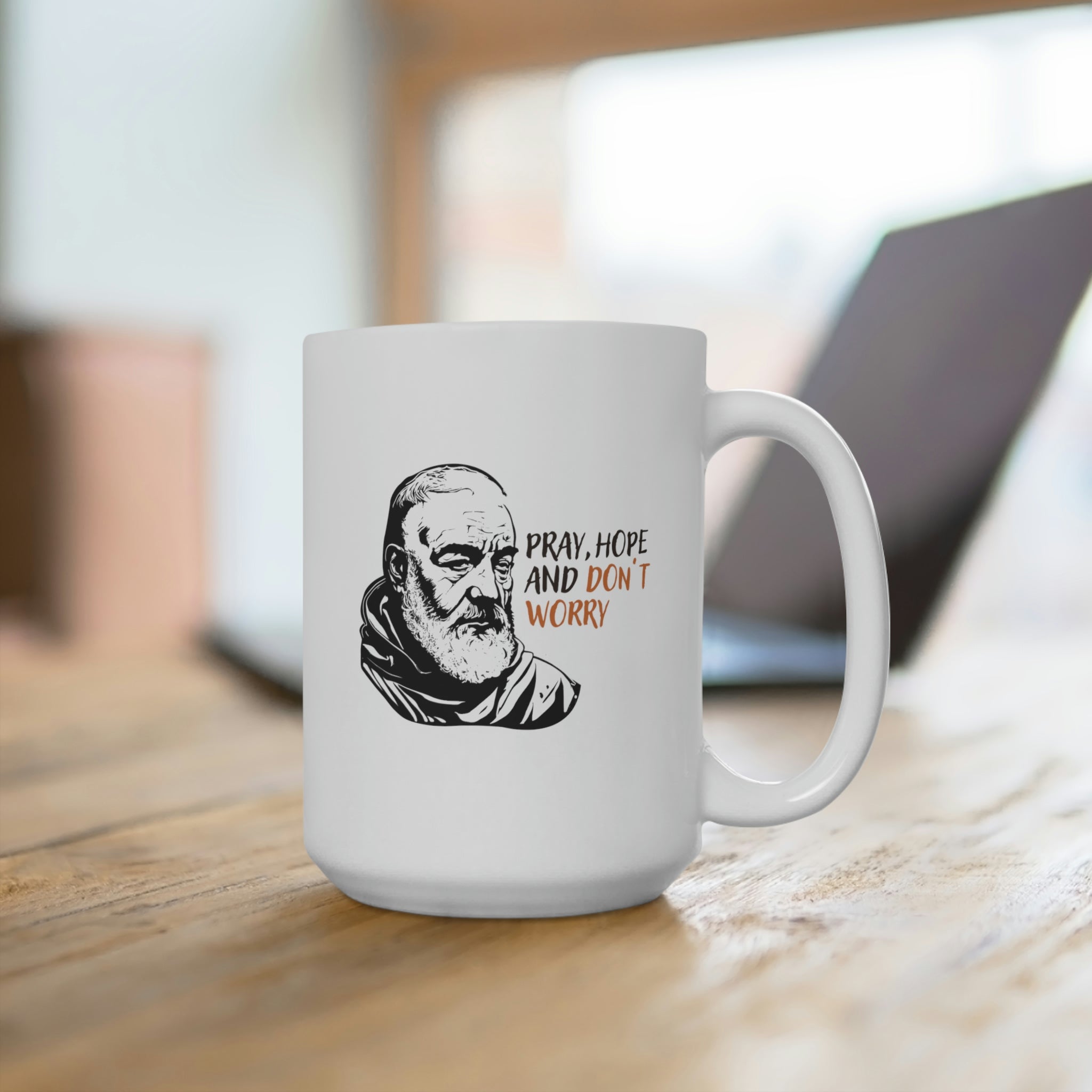 Padre Pio Coffee Mug 15oz
