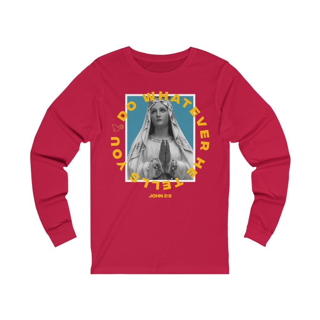 Our Lady of Lourdes Unisex Long Sleeve