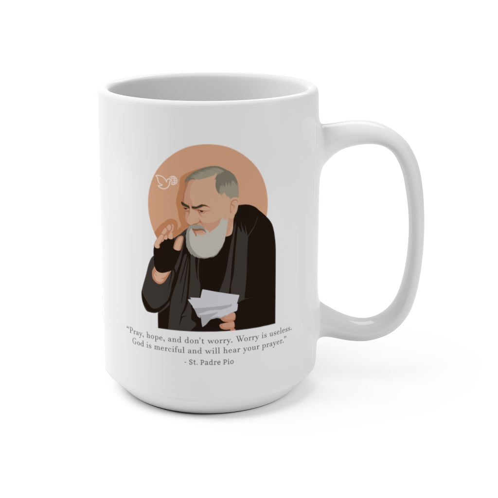 Saint Padre Pio Coffee Mug 15oz