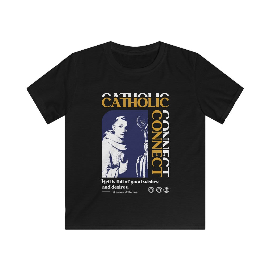 Saint Bernard of Clairvaux Kids T-shirt