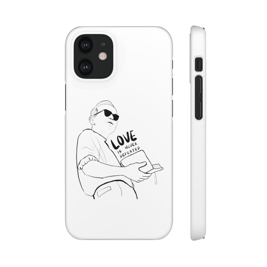 John Paul II - Love is Never Defeated Phone Case