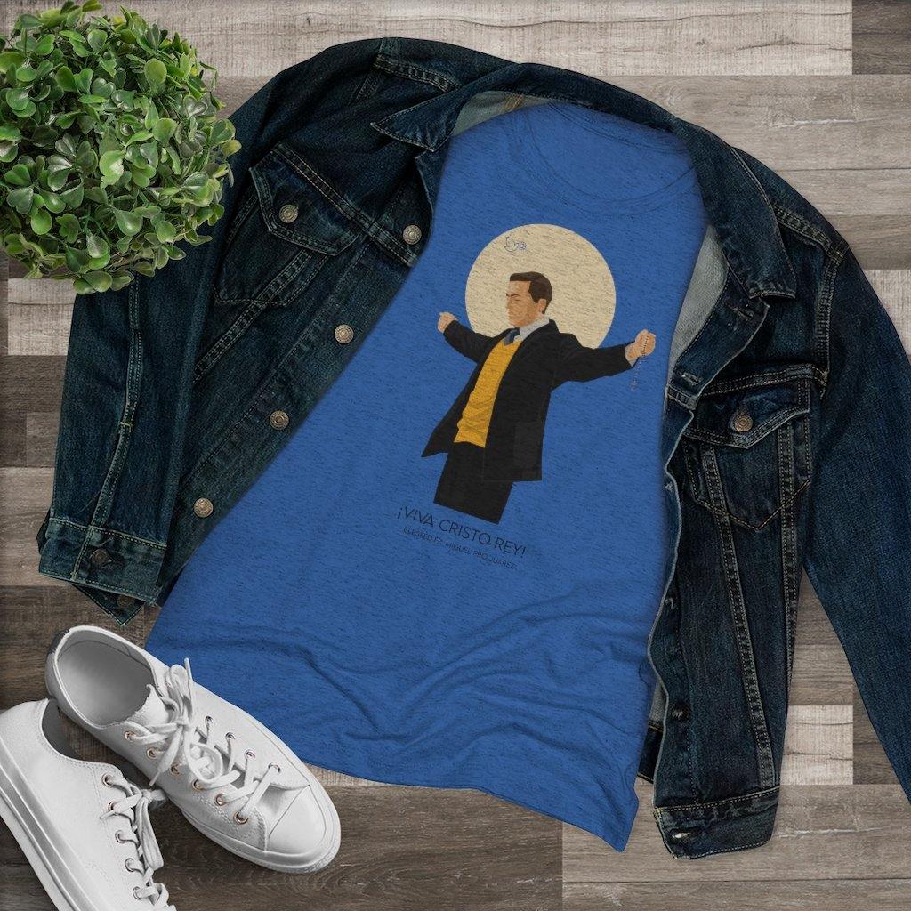 Women's Blessed Fr. Miguel Pro Premium T-Shirt - CatholicConnect.shop