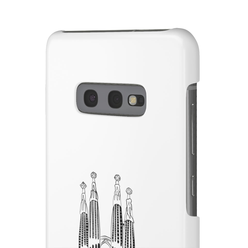 Basilica De La Sagrada Familia Phone Case