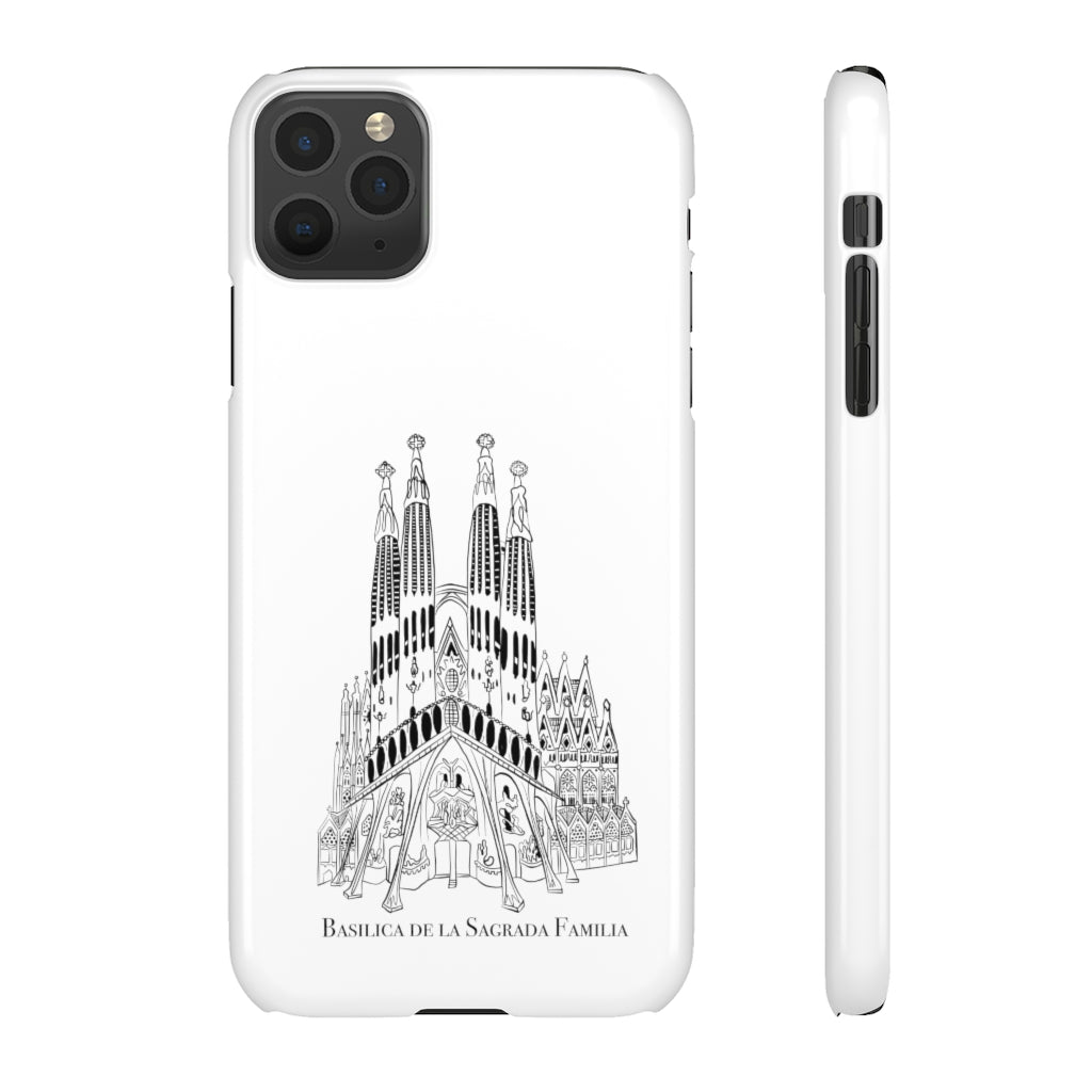 Basilica De La Sagrada Familia Phone Case