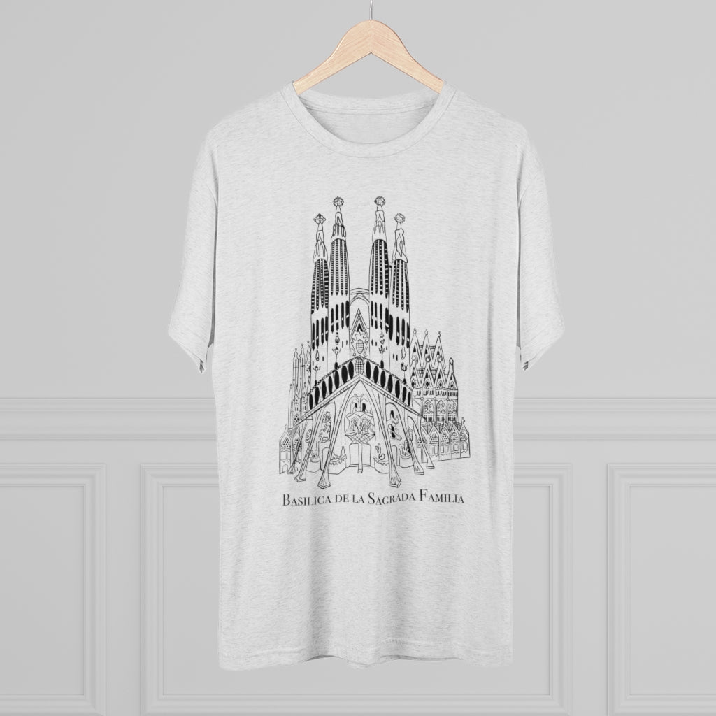 Men's Basilica De La Sagrada Familia Premium T-Shirt