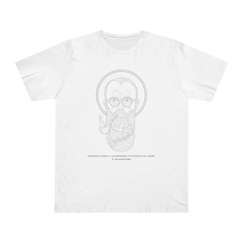 St. Maximilian Kolbe Unisex T-Shirt – CatholicConnect.shop