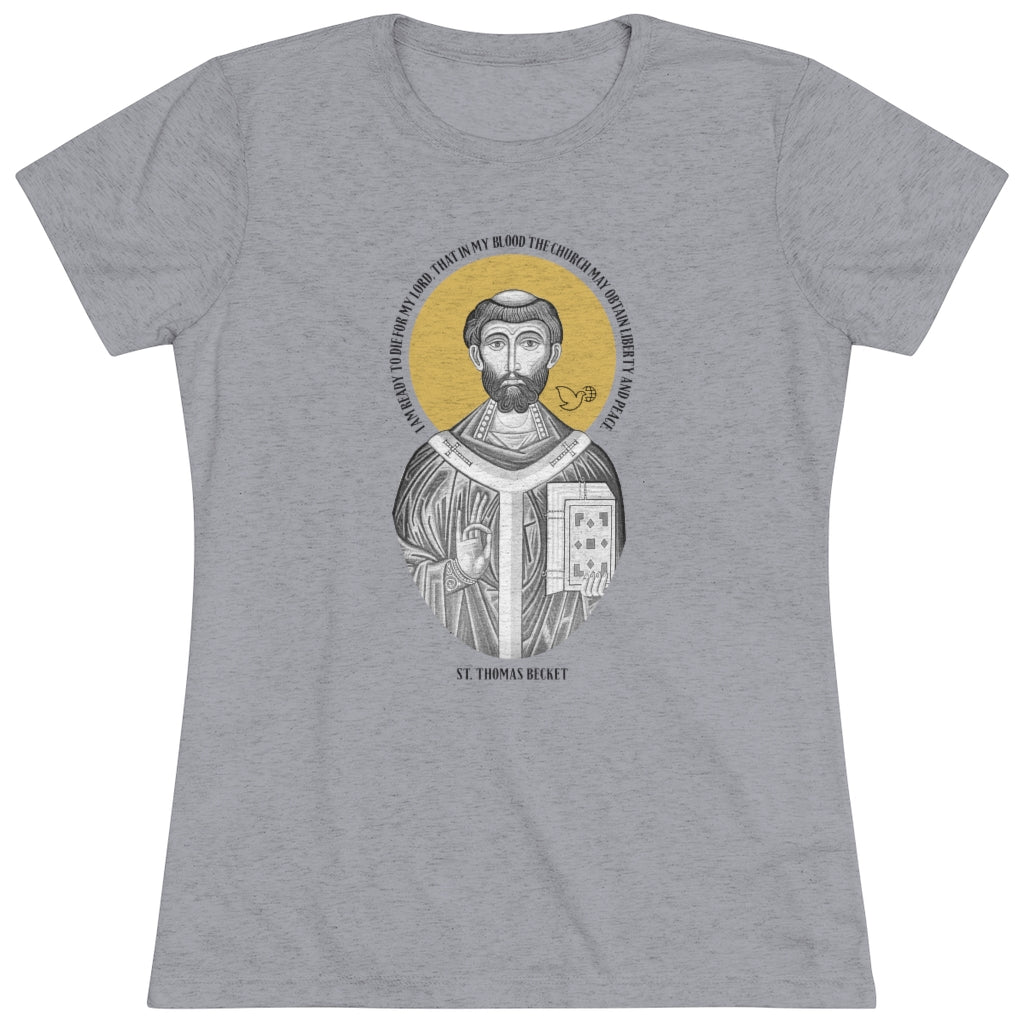 Women's Saint Thomas Becket Premium T-shirt