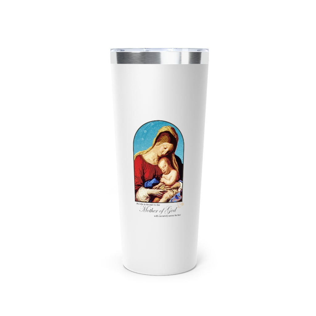 Mary, Mother of God Copper Vacuum Insulated Tumbler