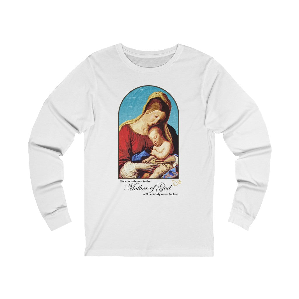 Mary, Mother of God Unisex Long Sleeve