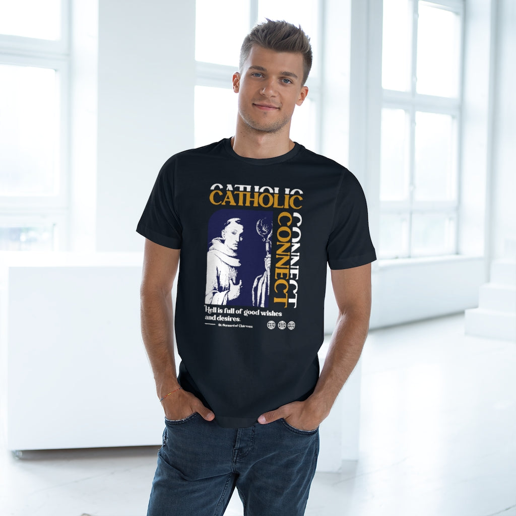 Saint Bernard of Clairvaux Unisex T-shirt