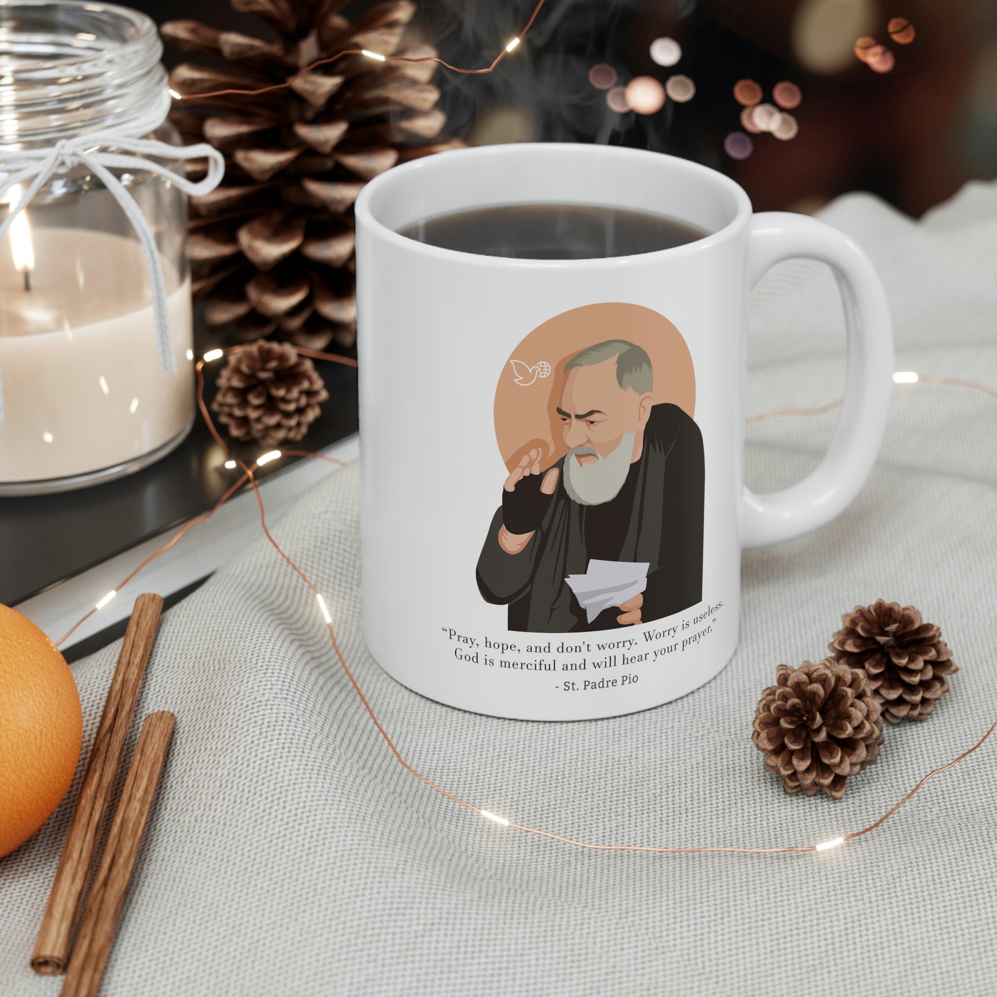Saint Padre Pio Coffee Mug