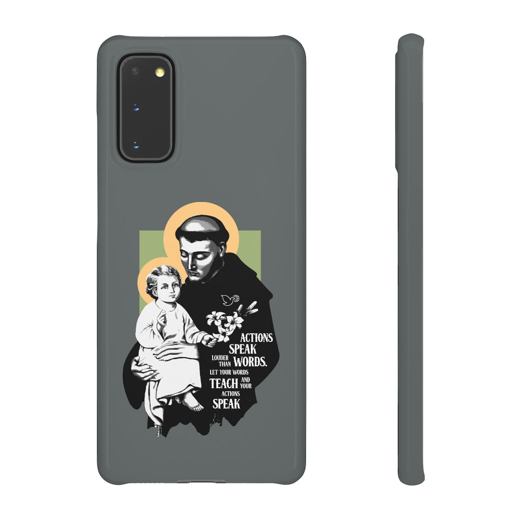 St. Anthony of Padua Phone Snap Cases