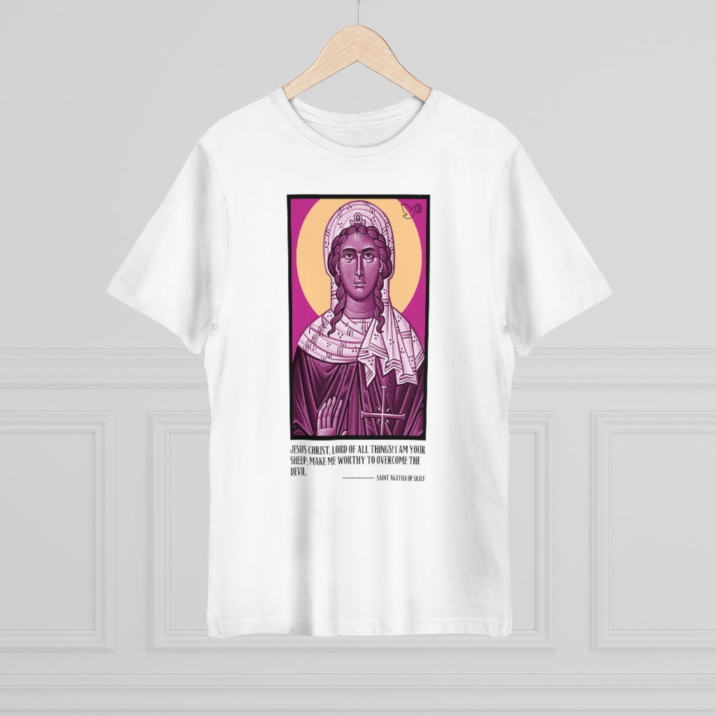 Saint Agatha Unisex T-shirt